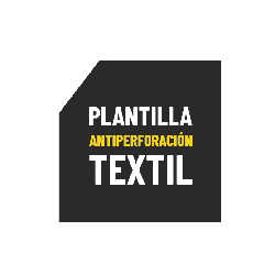 Plantilla antiperforación textil