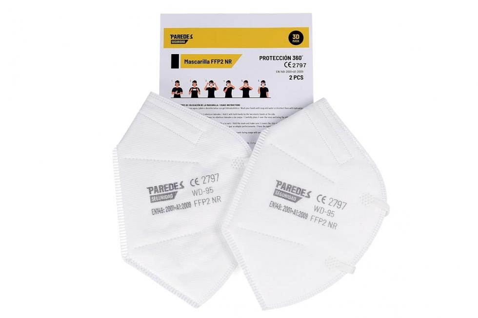 MC0001 PACK DE 2 MASCARILLAS FFP2